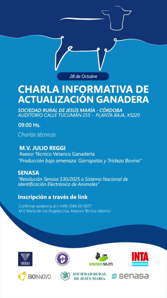 CHARLA INFORMATIVA DE ACTUALIZACIÓN GANADER