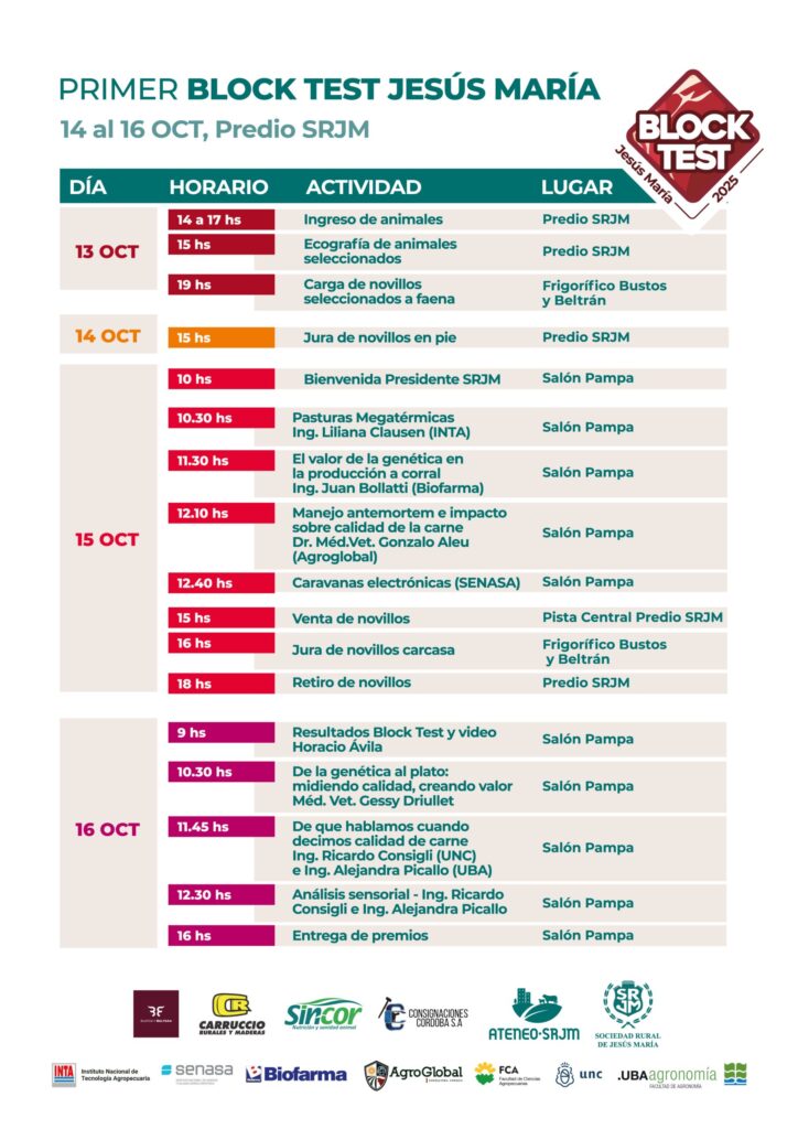 ¡PRIMER CONJUNTO DE NOVILLOS EN INGRESAR AL BLOCK TEST JESÚS MARÍA 2025!