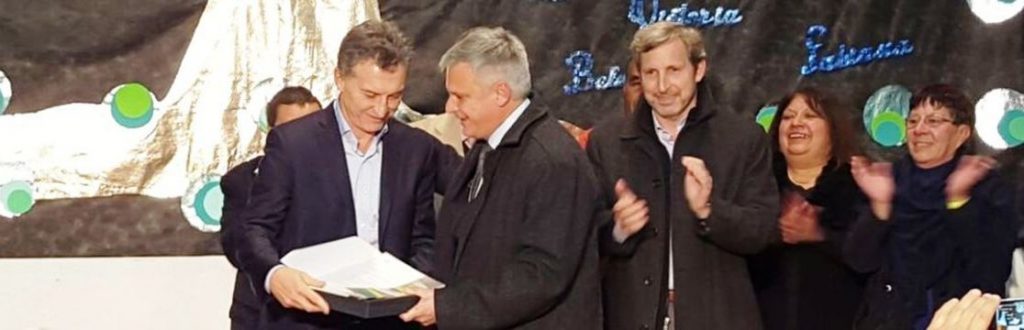El Presidente Macri visito Jesús Maria