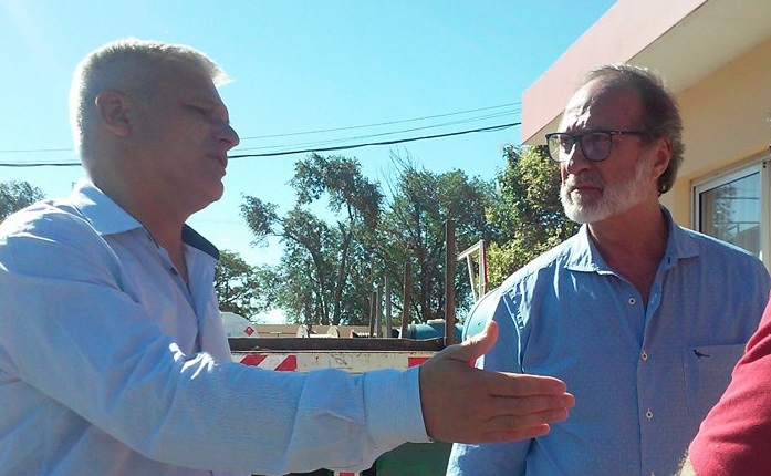 Estuvo en Jesús María el Secretario de Obras Públicas de la Nación