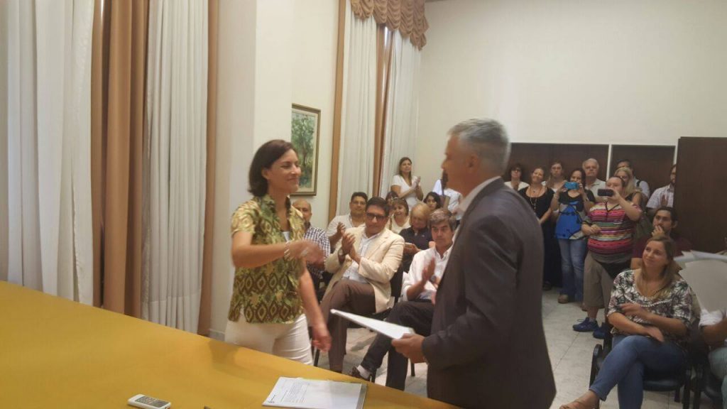 FRIZZA TOMO JURAMENTO A 3 FUNCIONARIOS