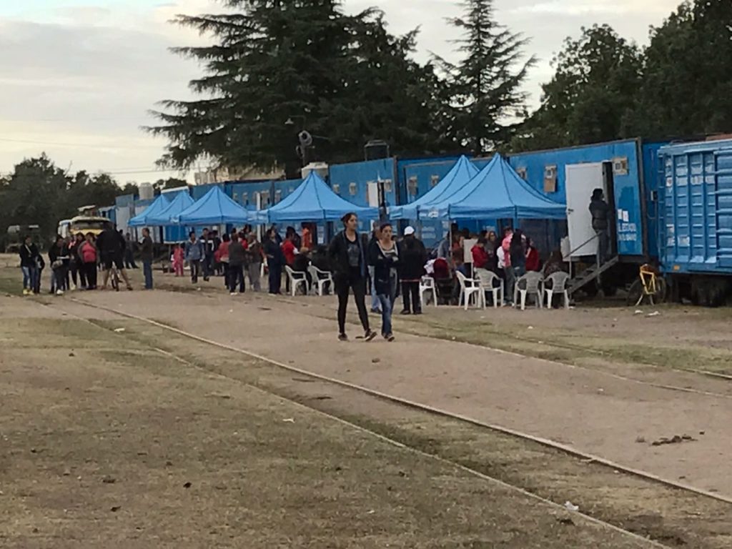 El tren saludable llegó a la zona