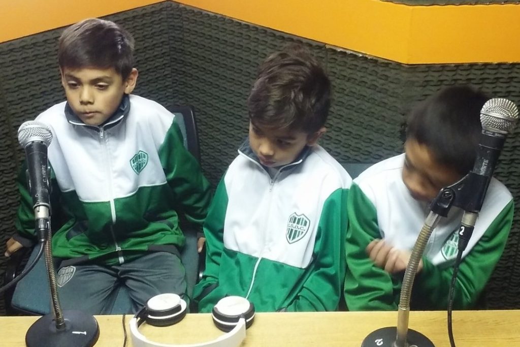 Los punteros del Fútbol infantil
