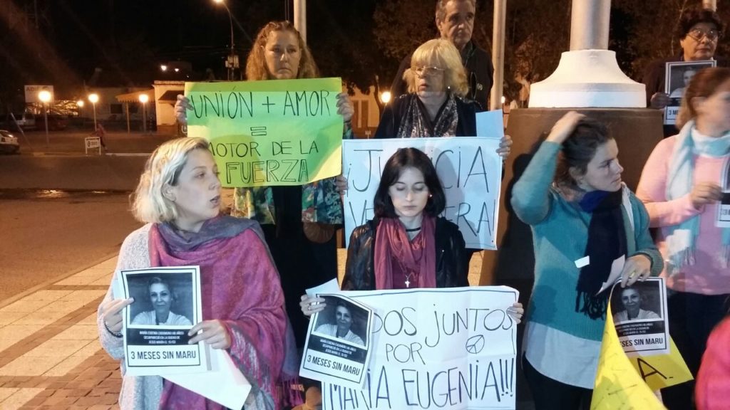 Marcha a 90 días sin Maru