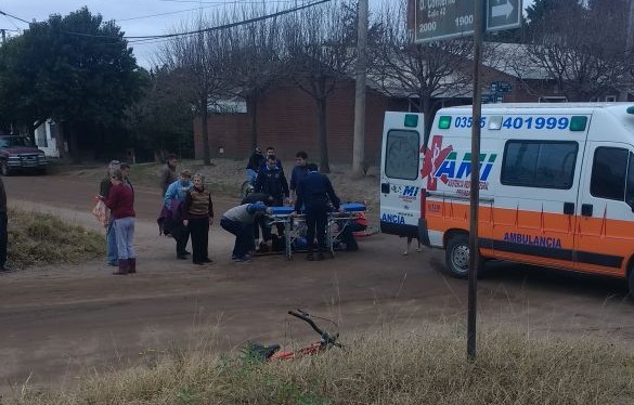 La Chocaron y se dieron a la Fuga