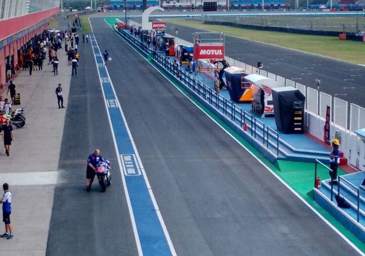 Se disputa el Moto Gp Argentina en Termas de Río Hondo.