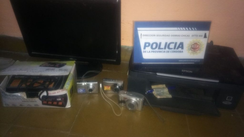 Allanamientos en la localidad de Salsipuedes.
