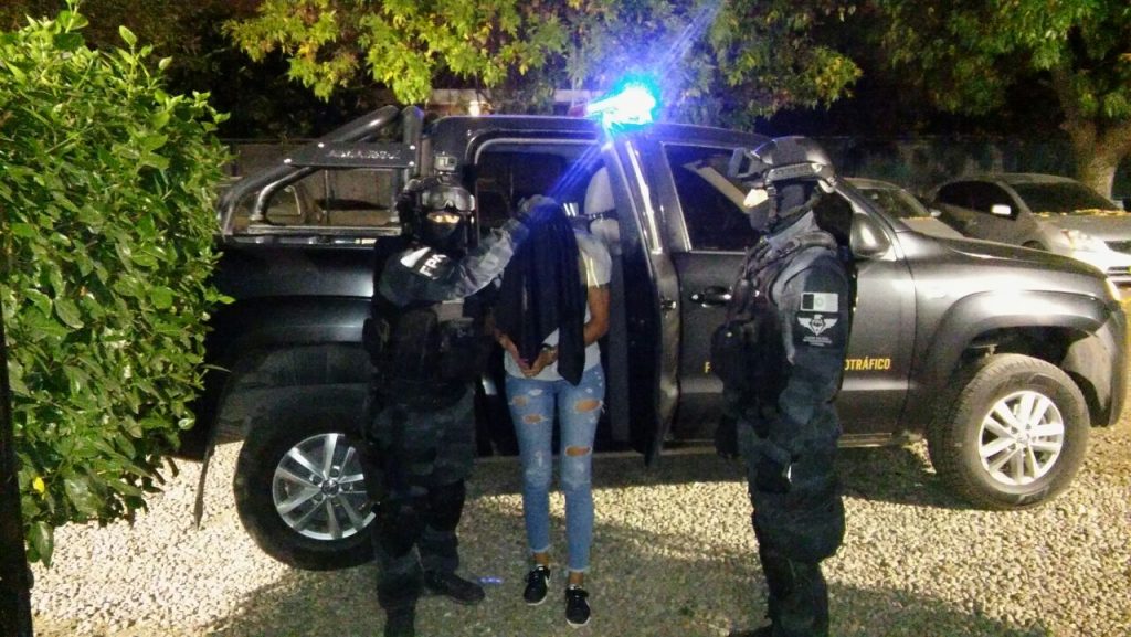 Detenida por vender droga en su domicilio.