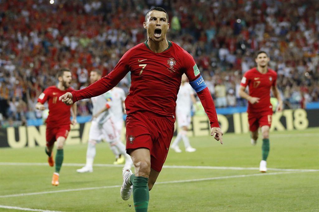 Portugal empató a España solo con Cristiano.