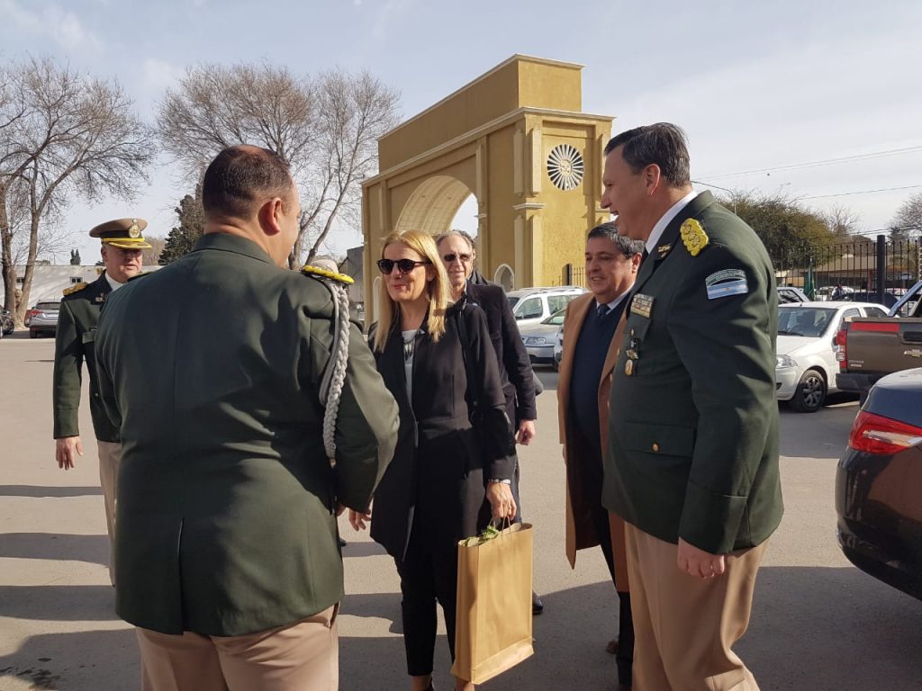 Se realizó el acto por los 80 años de Gendarmería.