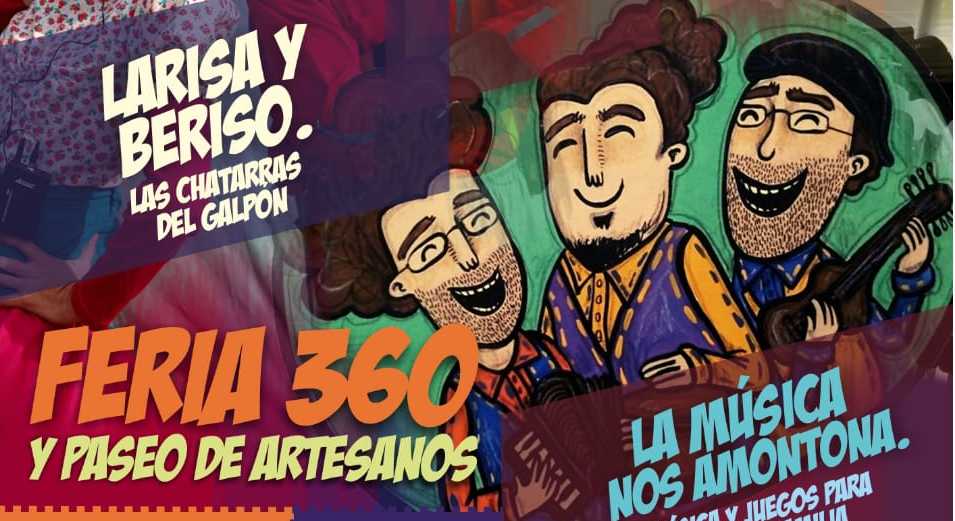 La Feria 360 se mueve al compás de los niños.