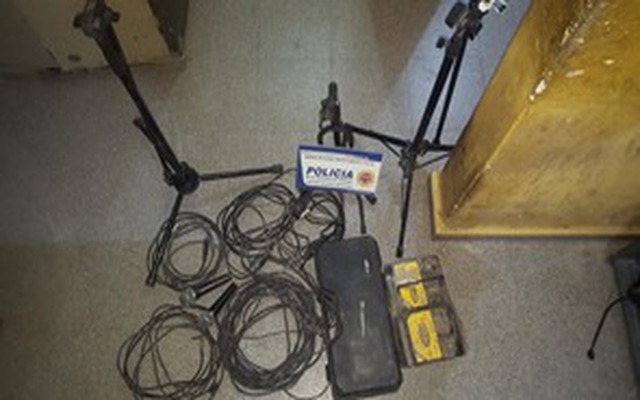 Lo detuvieron por robar Equipos de Sonido.