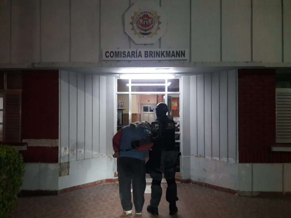 Detuvieron a un referente narco en Brinkmann.