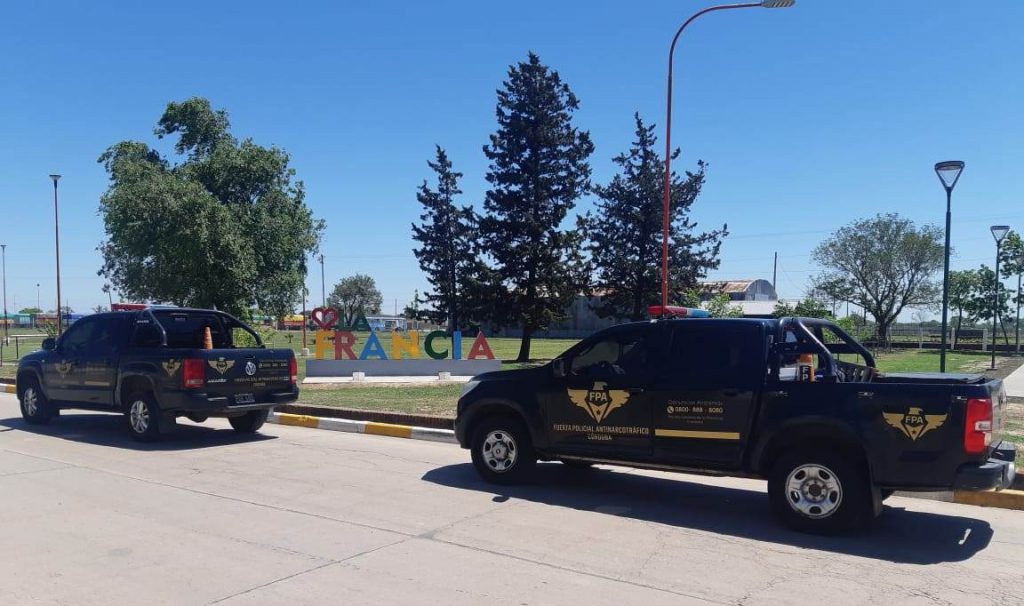 Patrullajes preventivos en Arroyito, La Francia y Devoto.