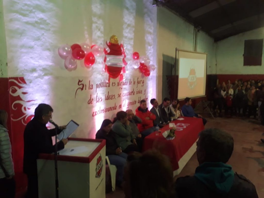 Asumieron las nuevas autoridades en el Radicalismo Colón.