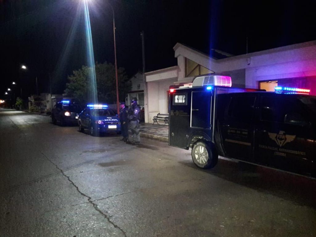 La FPA detuvo un delivery de cocaína en Camilo Aldao.