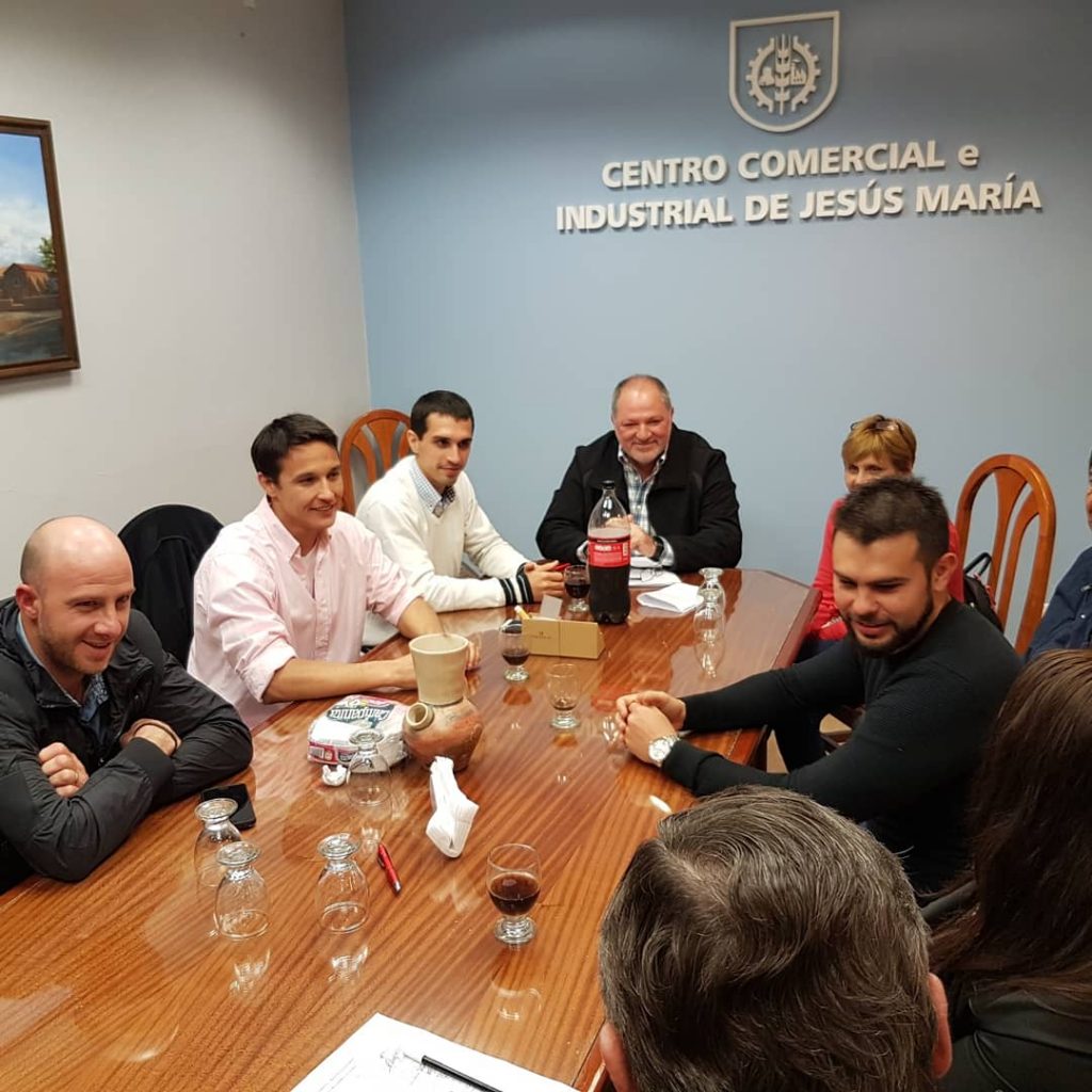 Presentaron la nueva gestión del Centro Comercial de Jesús María.