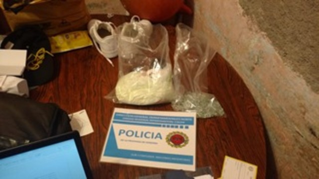 Allanaron la vivienda y encontraron elementos para vender drogas.