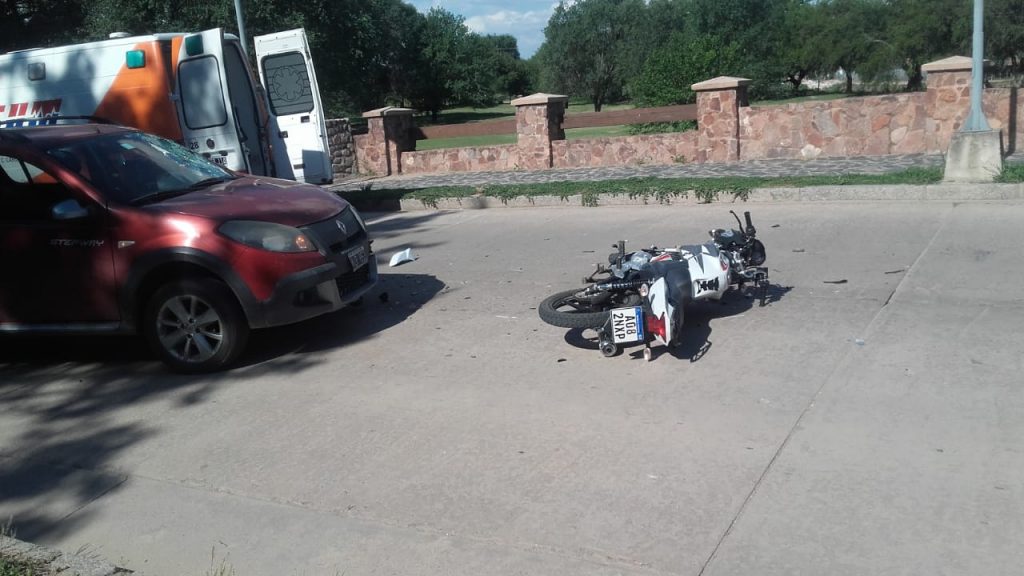 Accidente de tránsito cerca del puente Maturano.