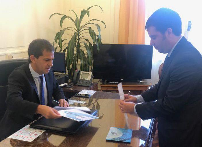 La Fiscalía General y Telefónica firmaron un convenio de colaboración.