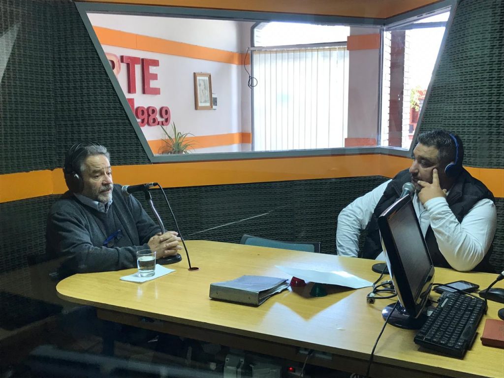 Omar Fantini, habló de todo y respondió todo.