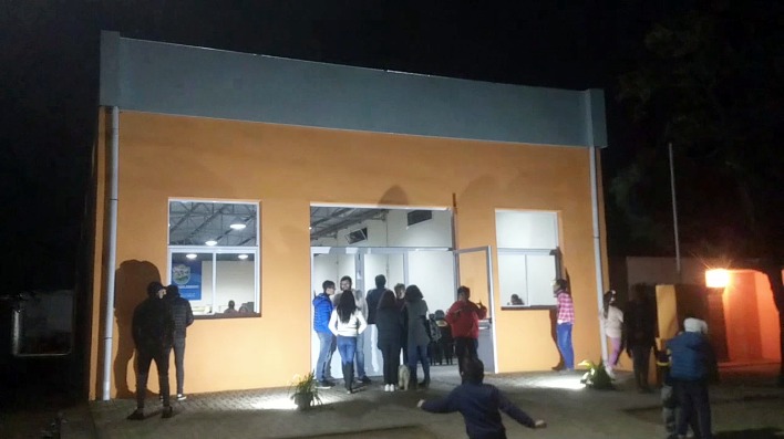 Barrio Malabrigo inauguró su salón comunitario.