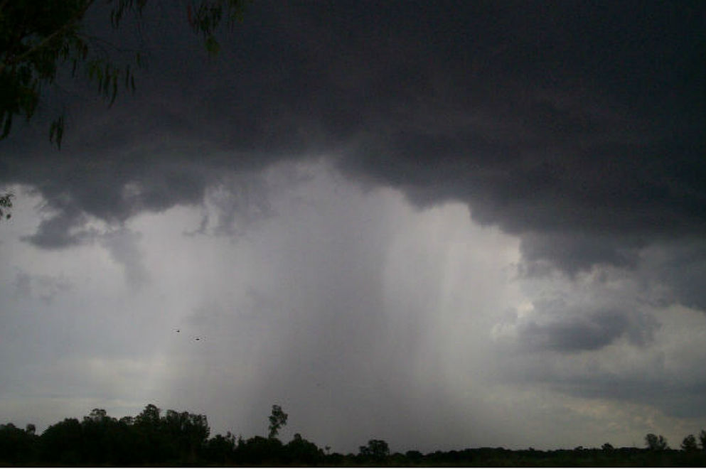 Se viene la lluvia pero luego llegará el buen tiempo