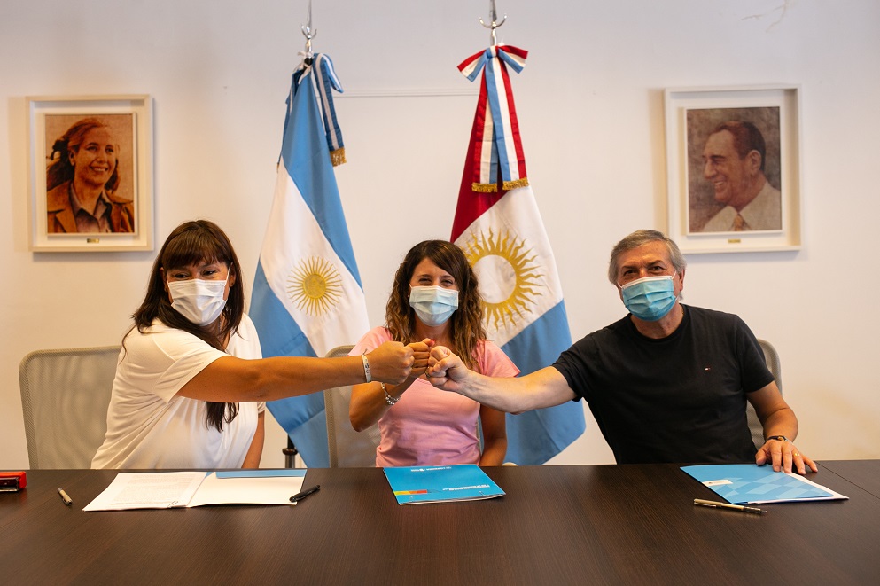 Provincia y Nación firmaron un convenio para ejecutar obras de urbanización