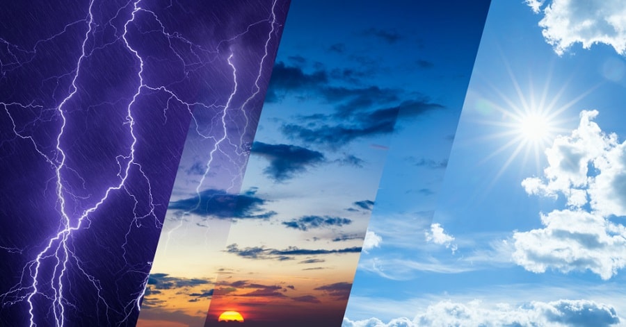 El clima estará movido durante toda la semana