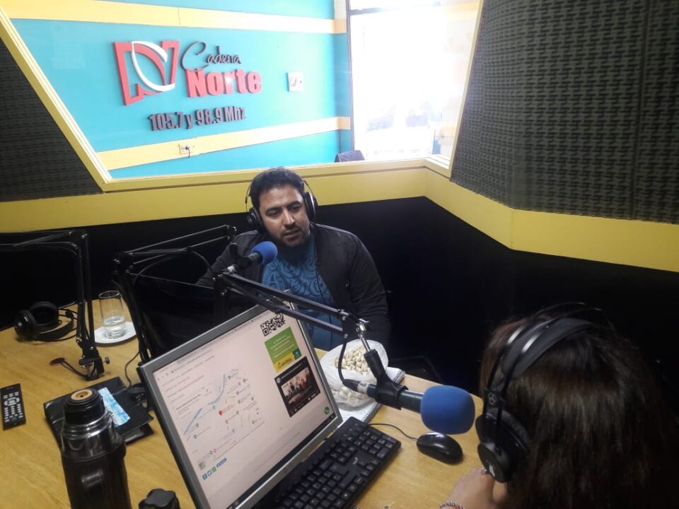 Nos visitó Darío Pacheco, músico, arreglador y director musical de grandes artistas.