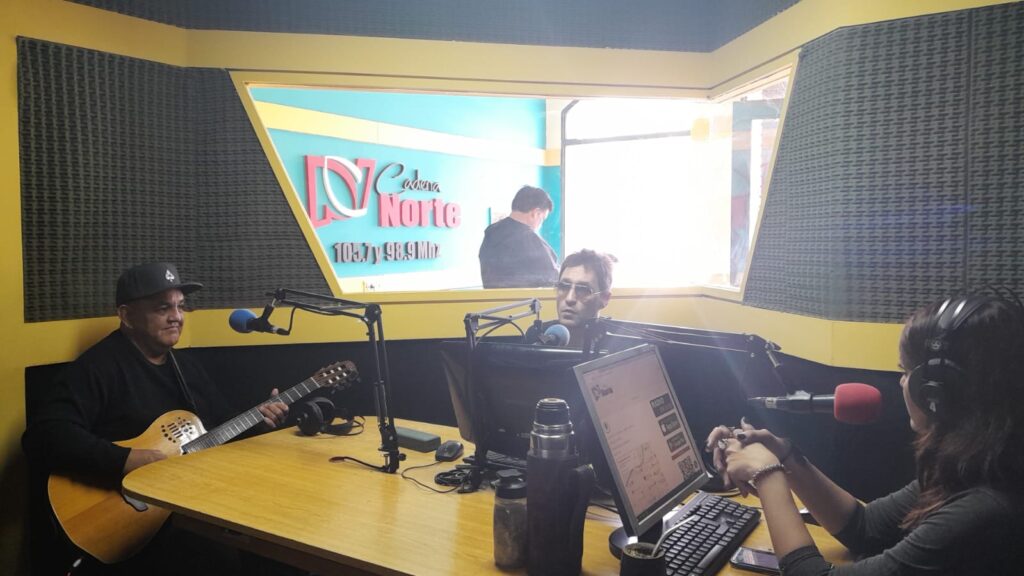 Fabricio Rodriguez en vivo en Cadena Norte