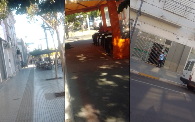 Como se vive el mundial en las calles.
