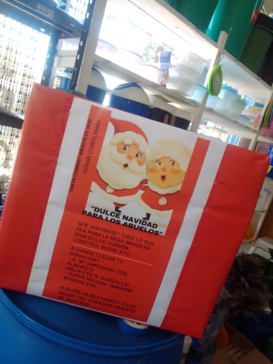 Una dulce Navidad para los abuelos