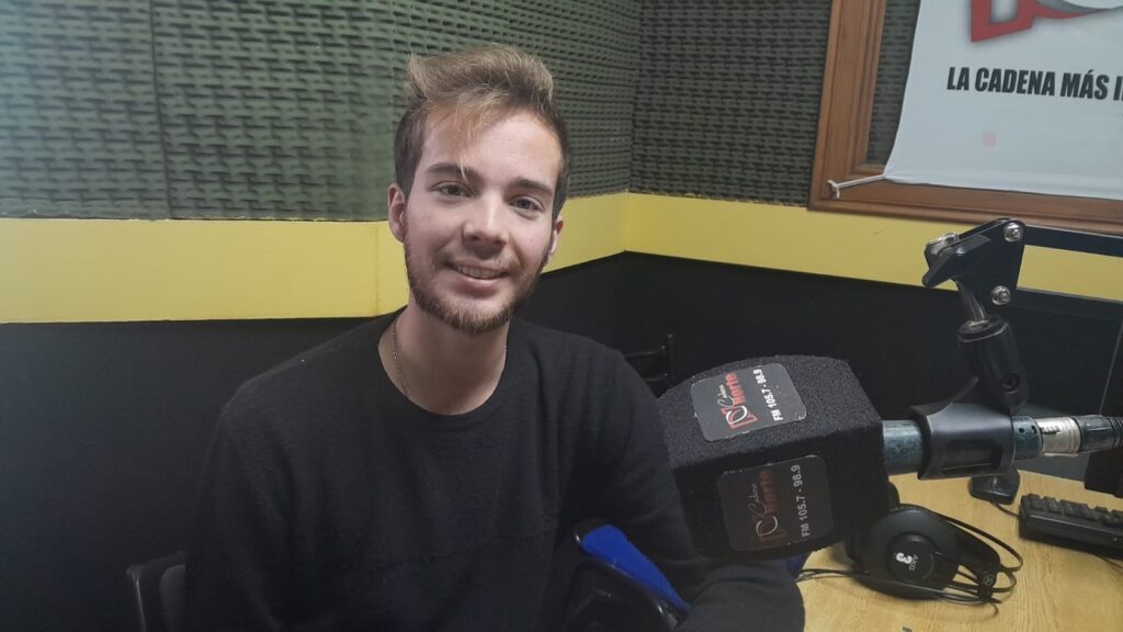 Nos visita Martín Del Fabro, Filatelista