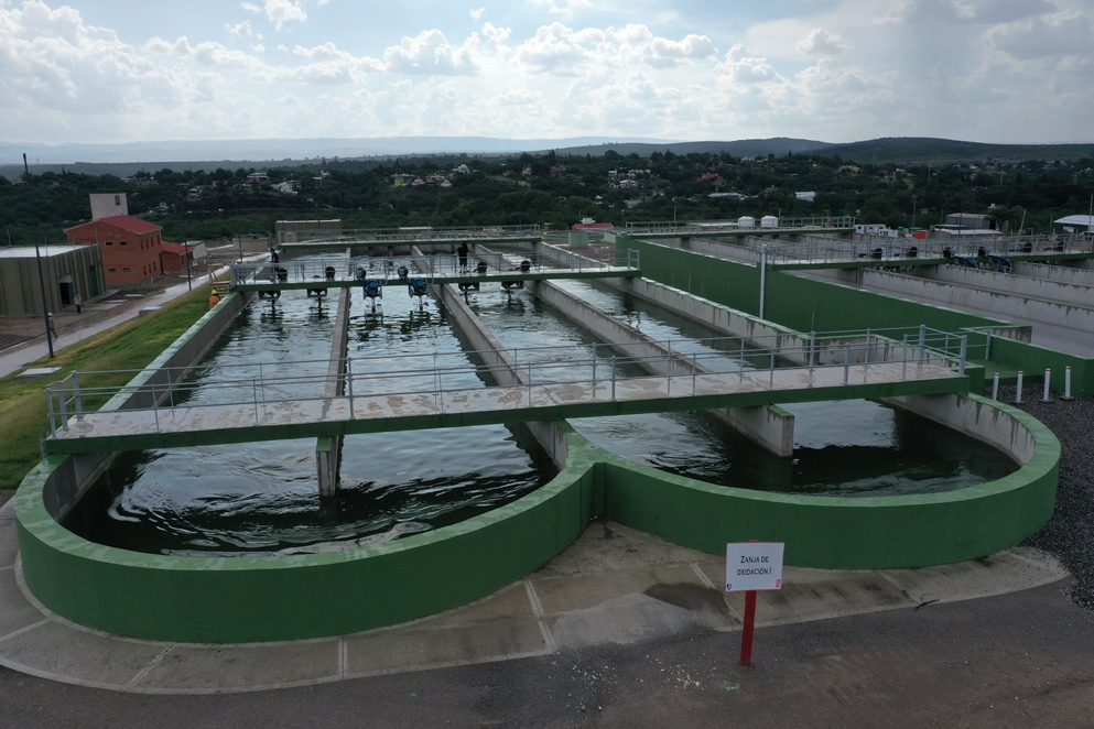 La nueva planta de tratamiento de líquidos cloacales de Punilla ya tiene un 90% de avance