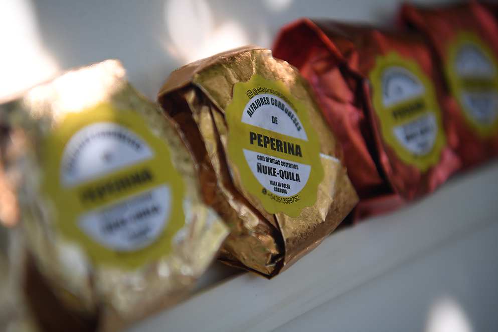 La peperina se hizo alfajor