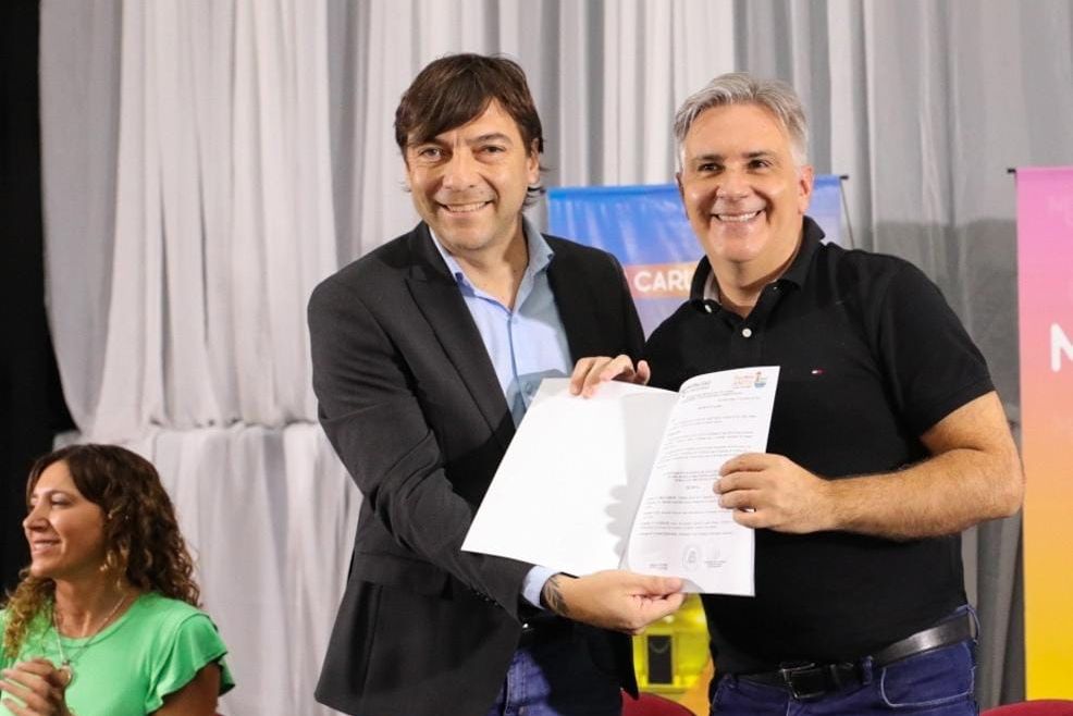 En San Carlos Minas, Llaryora anunció inversiones de la Provincia por más de $200 millones