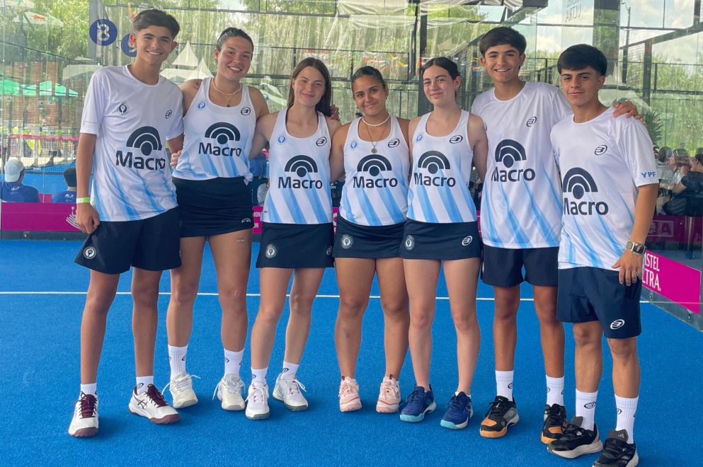 Gran presencia cordobesa en el Panamericano Juvenil de Pádel en México