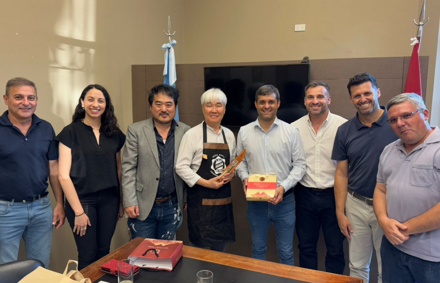 Zarate recibió a empresarios sudcoreanos interesados en invertir en Jesús María