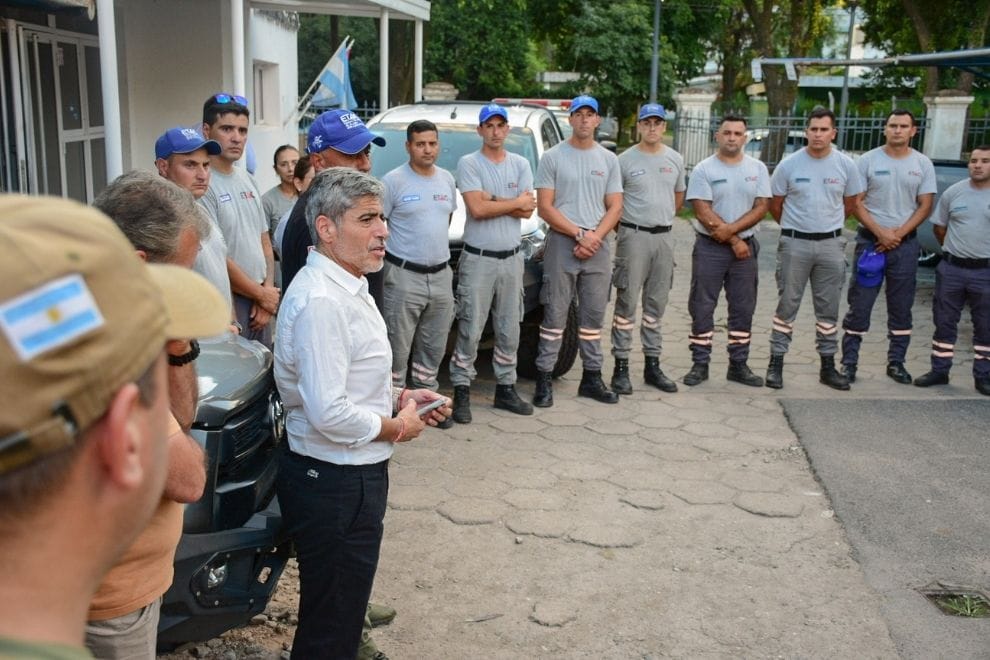 Córdoba se suma al combate de los incendios en Bariloche