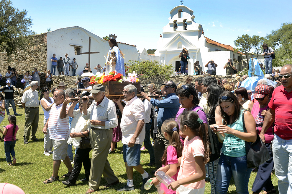 Un homenaje a la Virgen en la Estancia La Candelaria