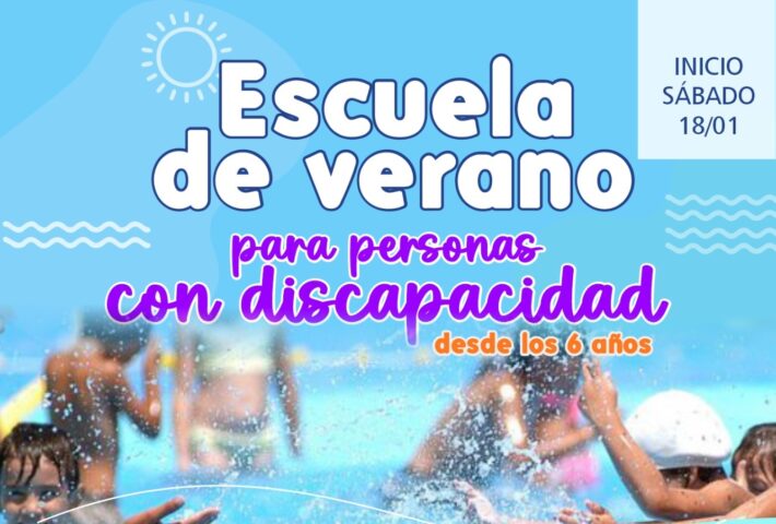 Comienza la Escuela de Verano para Personas con Discapacidad