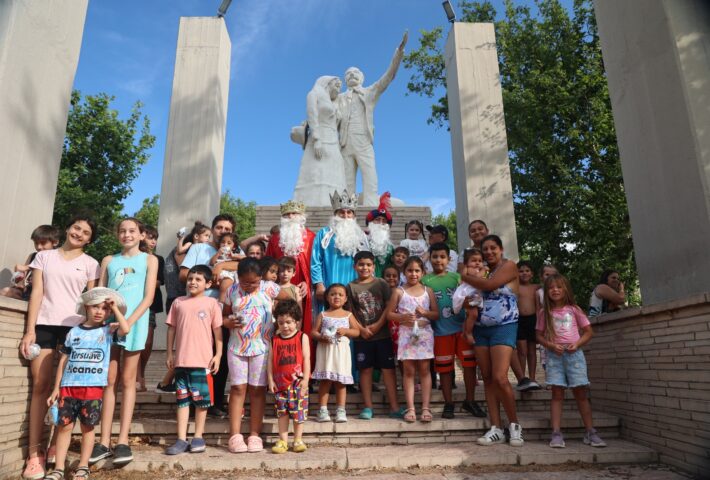 ¡Los Reyes Magos pasaron por Colonia Caroya!