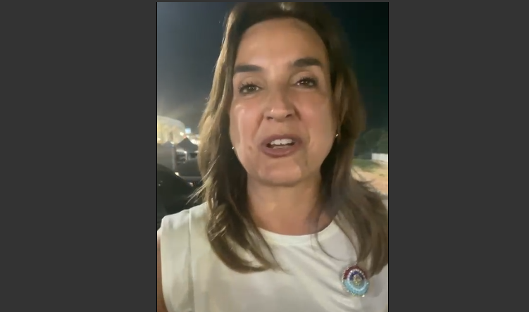 La ViceGobernadora visitó el festival y habló de todos