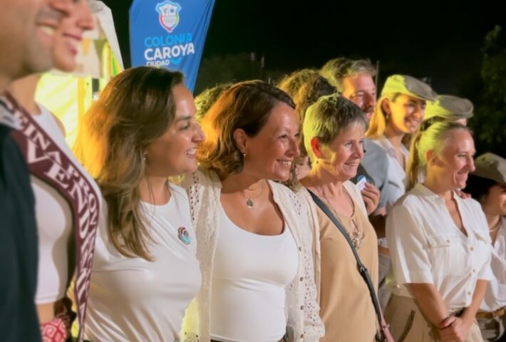 Paola Nanini acompañó a autoridades nacionales y provinciales en el Festival