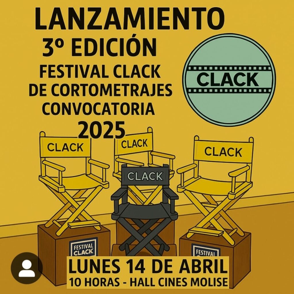 Lanzamiento oficial del 3º Festival de Cortometrajes Escolares CLACK