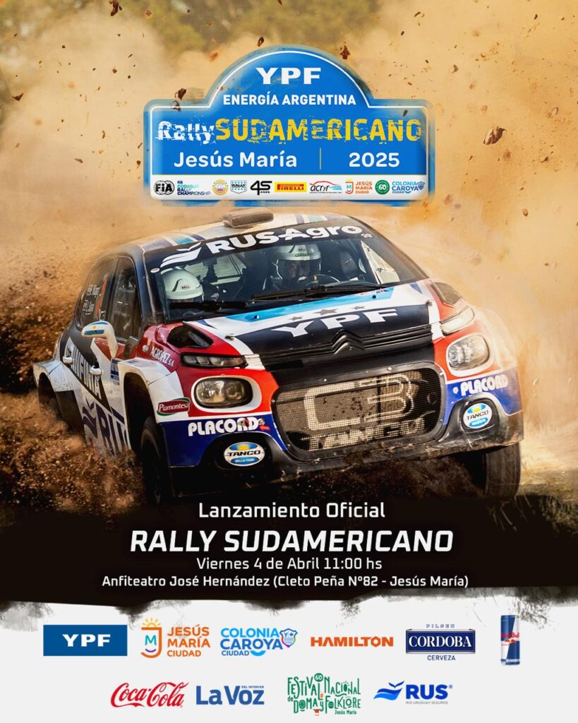 Presentación del Rally Sudamericano Jesús María
