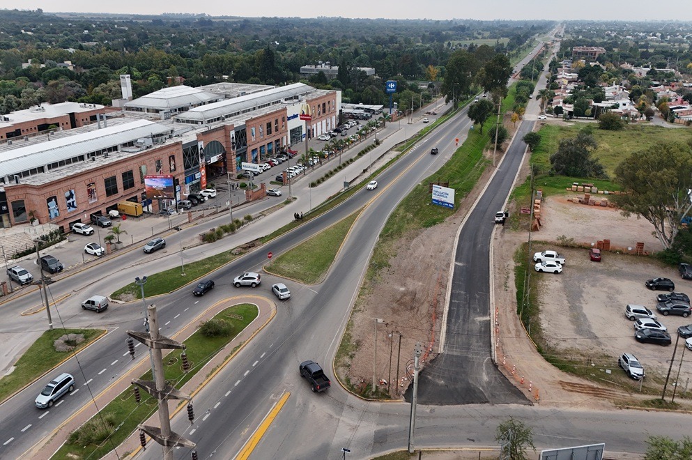 Redireccionamientos de tránsito por la obra de duplicación de calzada de la Av. Padre Luchesse