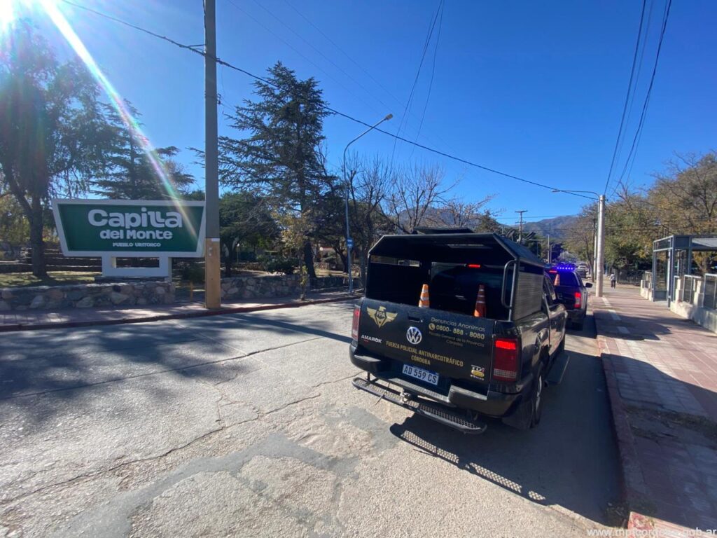 CONTROLES PREVENTIVOS: FPA SECUESTRÓ ESTUPEFACIENTES EN CAPILLA DEL MONTE