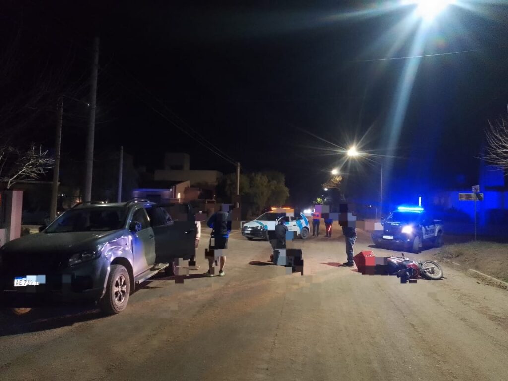 ACCIDENTE DE TRÁNSITO EN COLONIA CAROYA